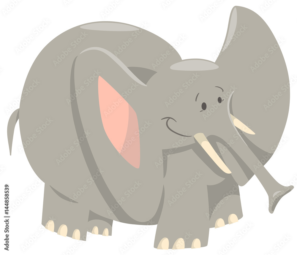 elephant cartoon wild animal