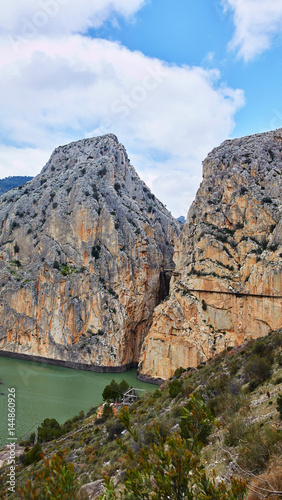 Caminito del Rey and Valle del Hoyo, Desfiladero de los Gaitanes, Panorama © freedom_wanted