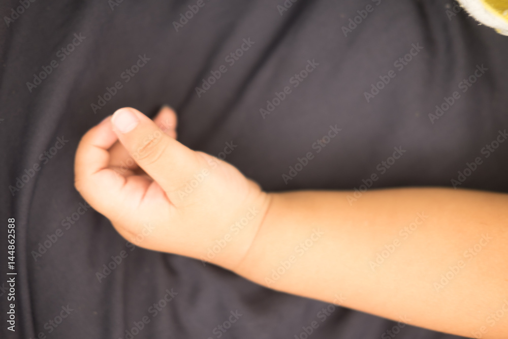 Close up of newborn baby's hand Close up of newborn baby's hand