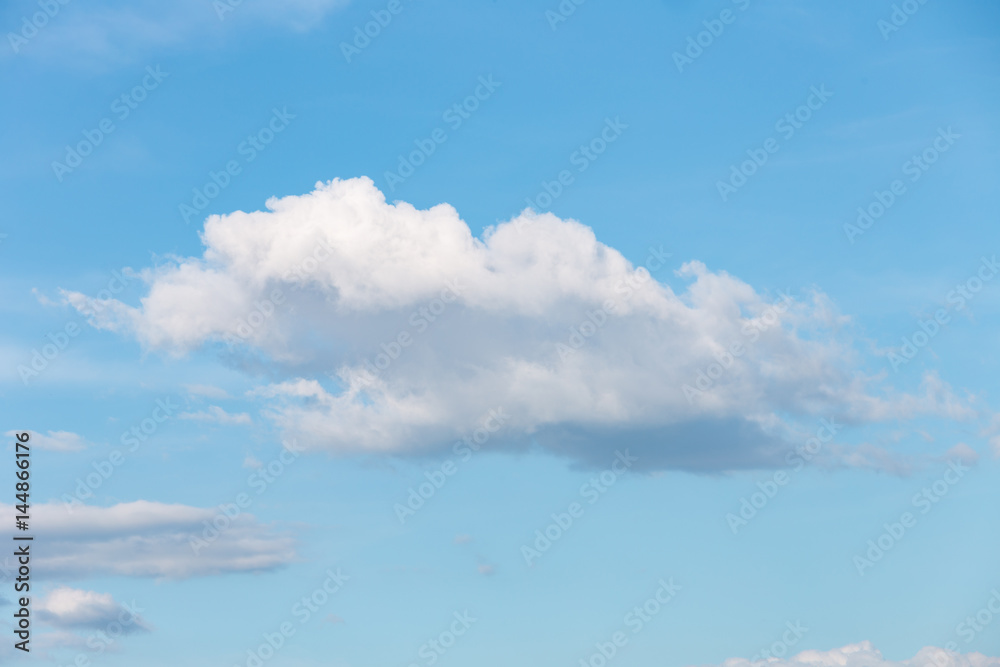 Cloud on the blue sky. Cloud on the blue sky.