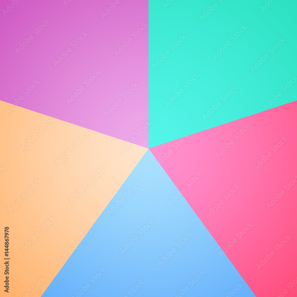 five color of circle spectrum five color of circle spectrum