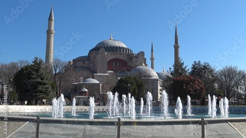 the blue mosque in Istanbul