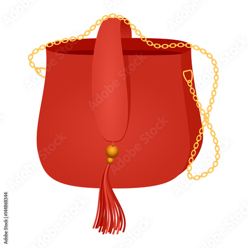 Fashion handbag vector
