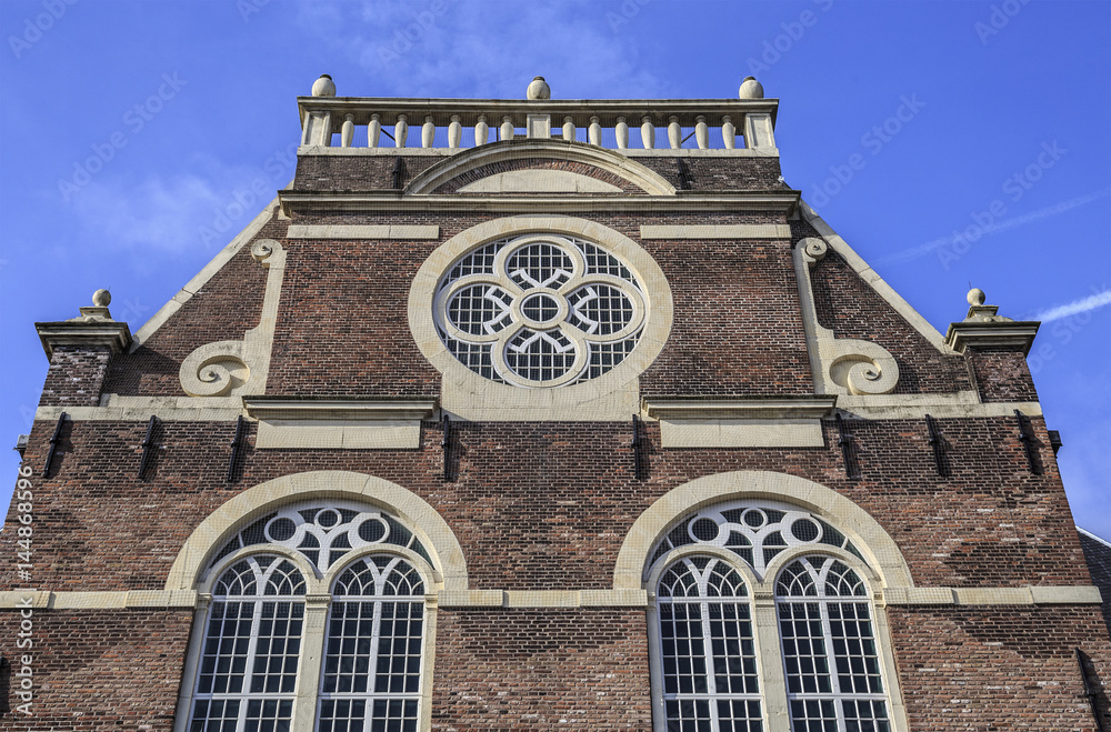 Exterior of the Noorderkerk church in Amsterdam, Netherlands