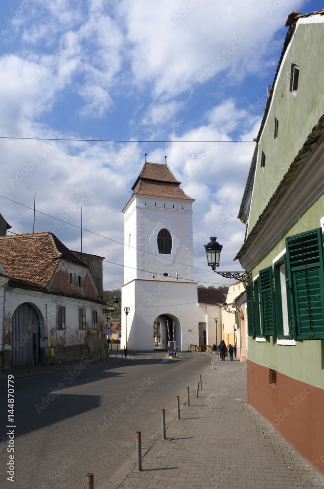 Obraz premium Tower of Medias,Transylvania, Romania