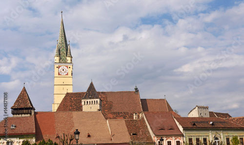 The Fortified Saxon Church of Medias,Transylvania, Romania