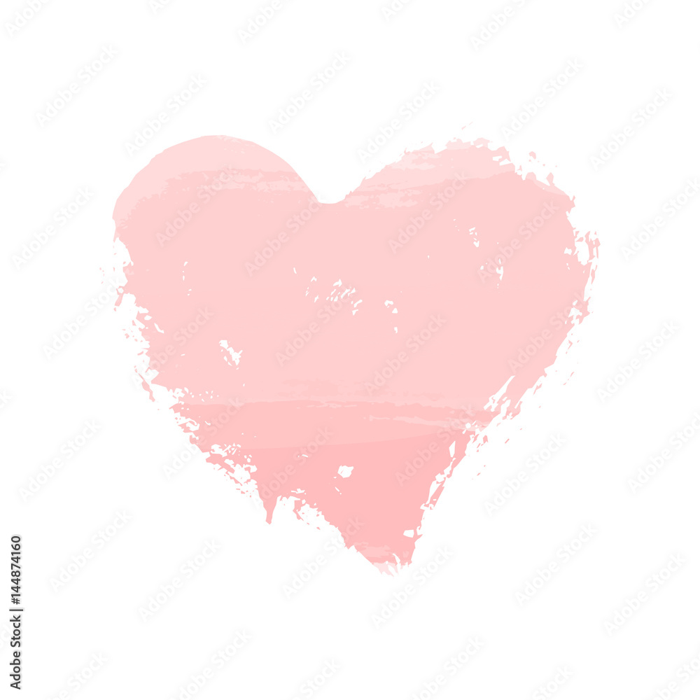 Watercolor Heart Icon