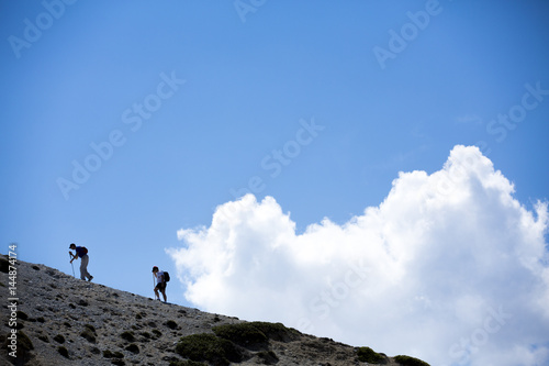 Climbing a mountain © juananbarros