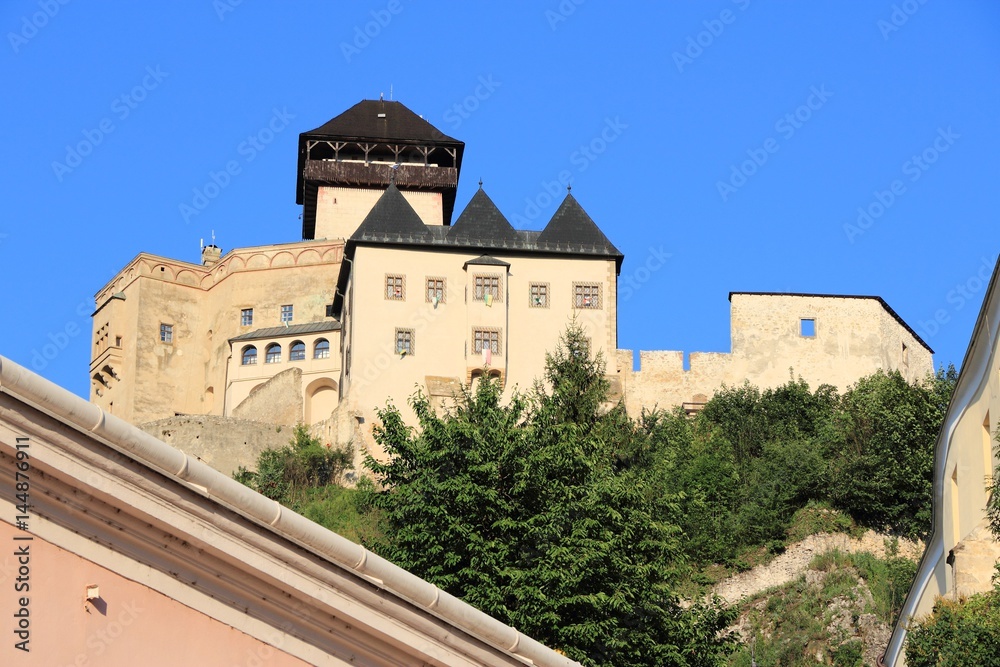 Castle in Europe - Trencin, Slovakia