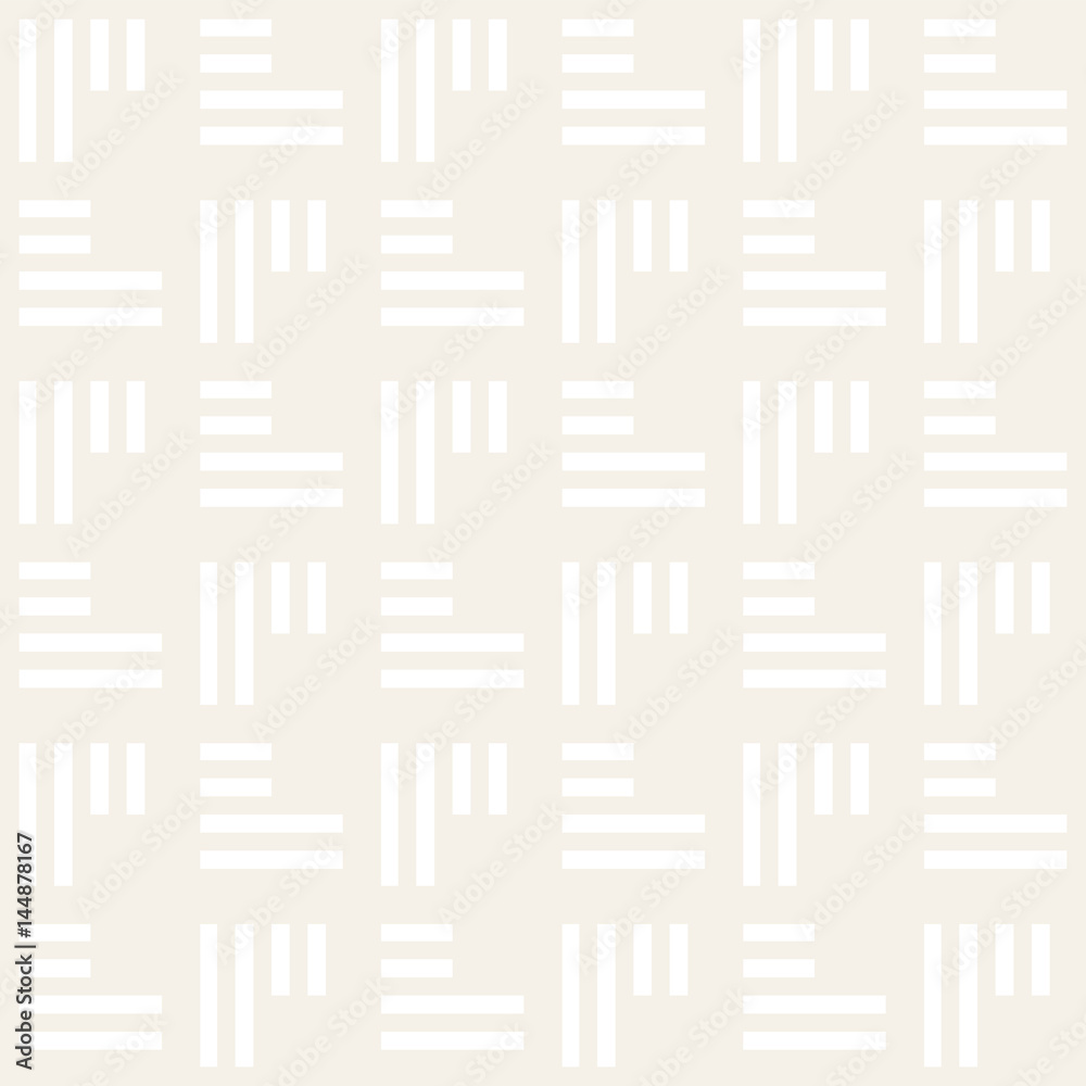 Seamless pattern stripes. Vector abstract background. Stylish geometric lattice structure.