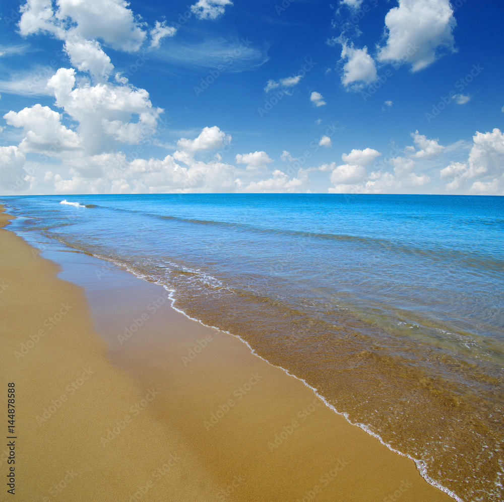 Fototapeta premium beach and sea