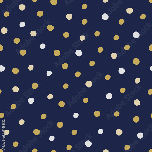 Seamless modern dark blue v...