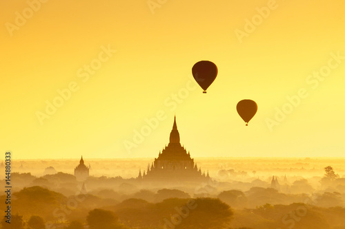 Fotografering Land of a thousand pagodas in Bagan, Myanmar