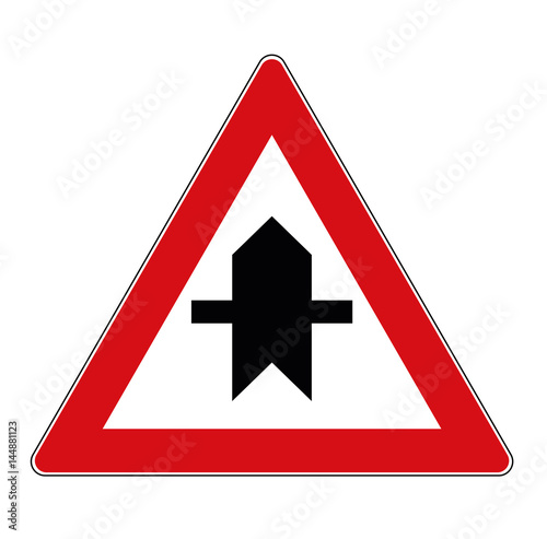 Verkehrsschild Vorfahrt 