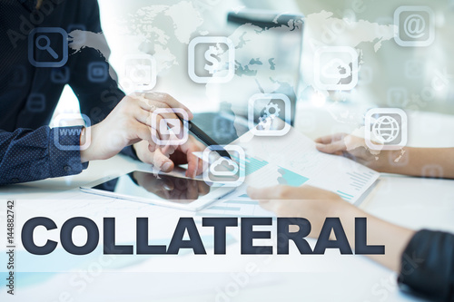 Φωτογραφία collateral on virtual screen