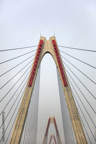 Nhat Tan bridge in Hanoi, Vietnam