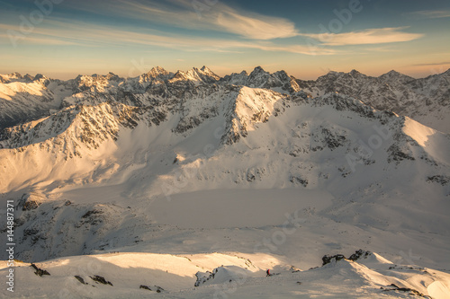 Fototapeta Naklejka Na Ścianę i Meble -  Tatry,widok z Koziego Wierchu