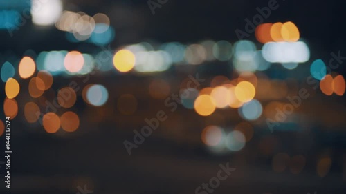 traffic lights bokeh