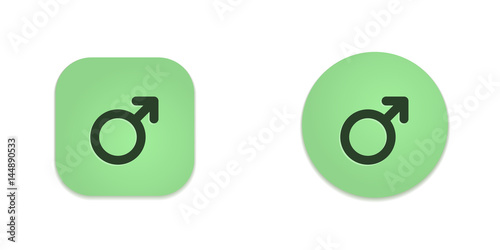Vector Green Web Buttons