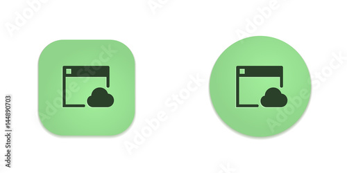 Vector Green Web Buttons