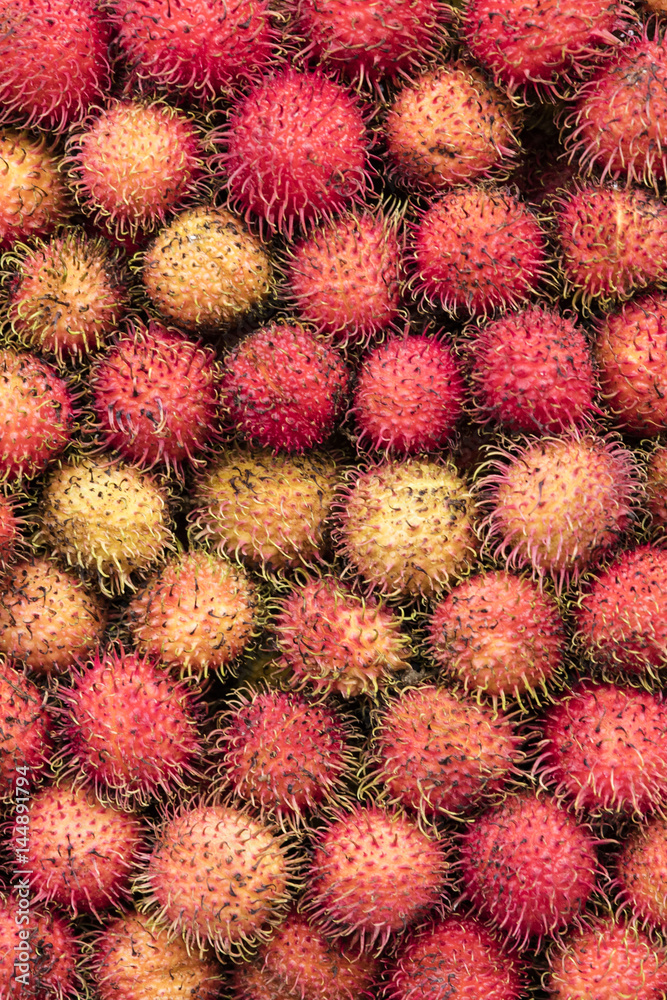 Rambutan fruits Rambutan fruits