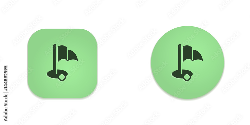 Vector Green Web Buttons Vector Green Web Buttons