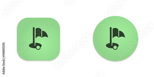 Vector Green Web Buttons