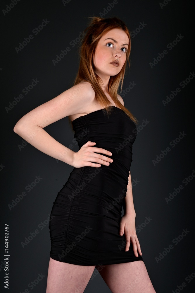 Beautiful smiling woman with clean skin, natural make-up Beautiful smiling woman with clean skin, natural make-up