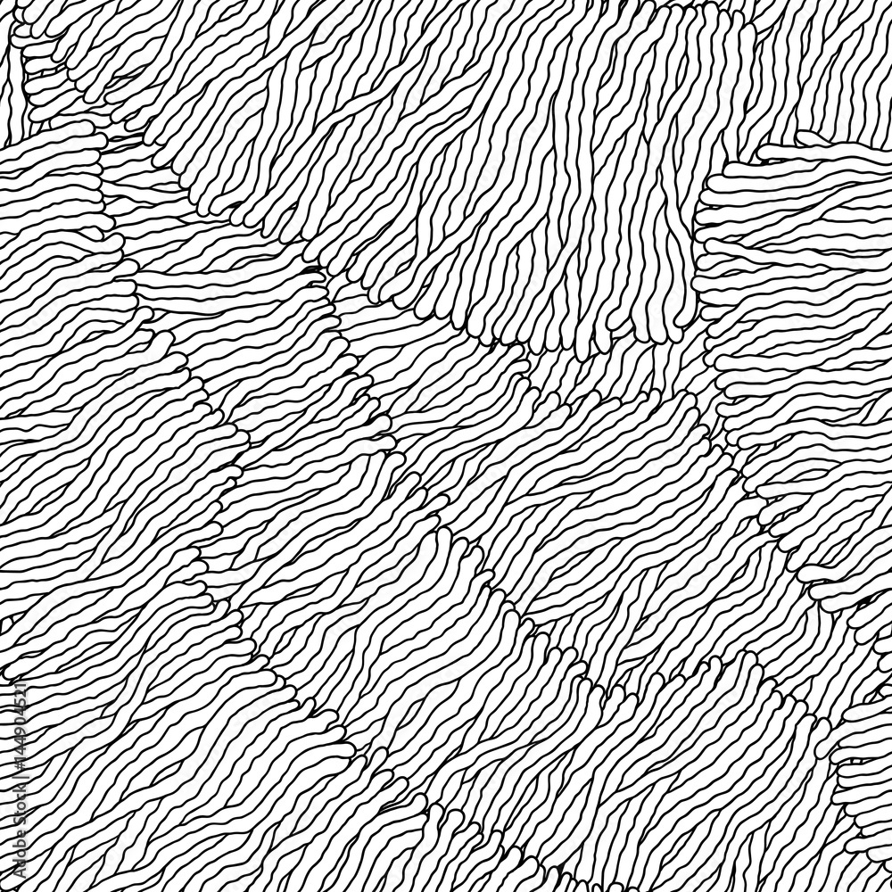Vector abstract seamless fantasy pattern