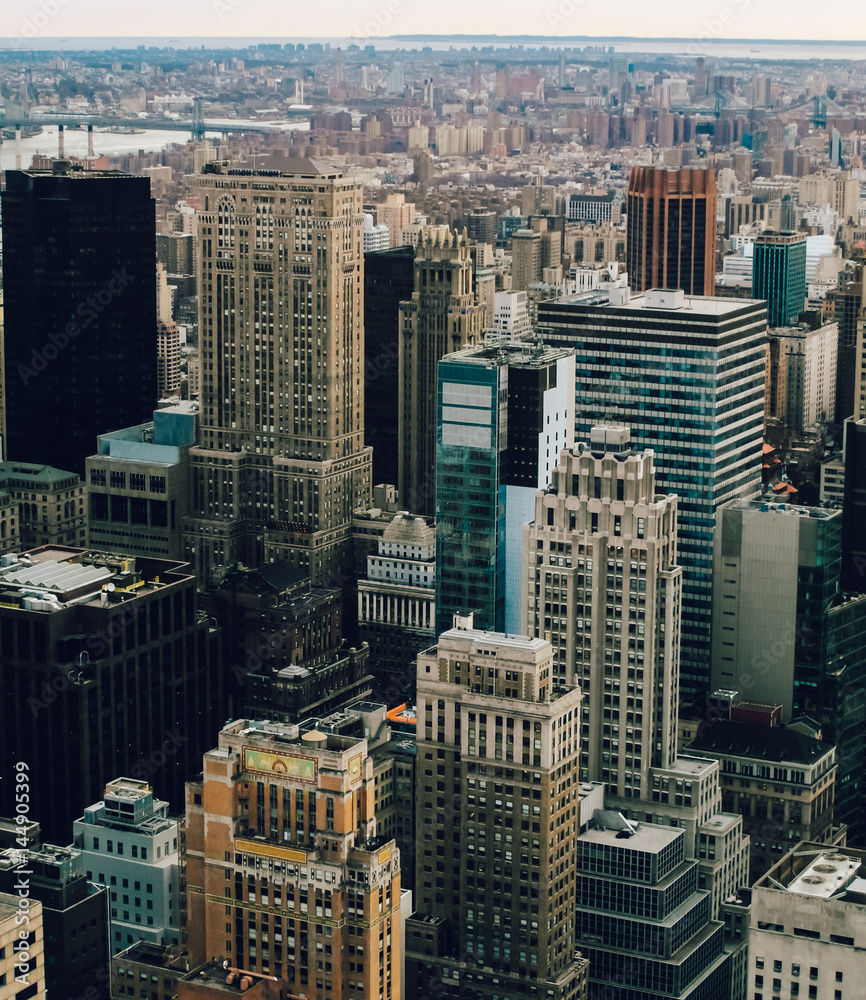 Naklejka premium New York City