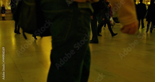 60 fps slow motion shot at Grand Central Station in New York.