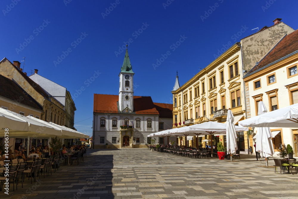 Varazdin main square, Croatia