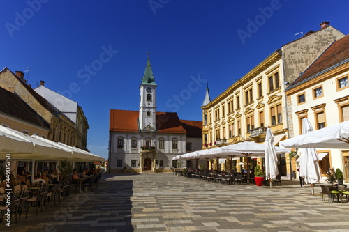 Varazdin main square, Croatia