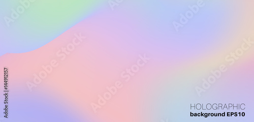 Holographic Trendy Background