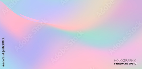 Holographic Trendy Background