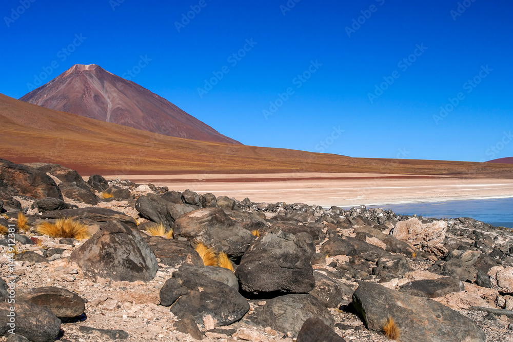 Altiplano volcanic landscape