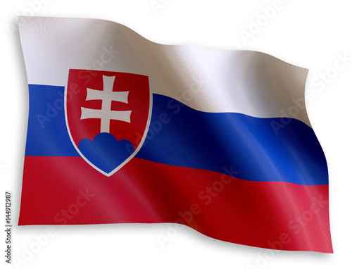 Bandiera Slovacchia photo