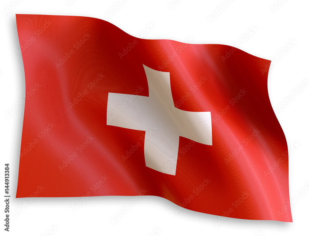 Bandiera Svizzera 45x30 Cm Di AZ FLAG - Bandierina Con Cordicelle Per Interno Ed Esterno - Foto 3