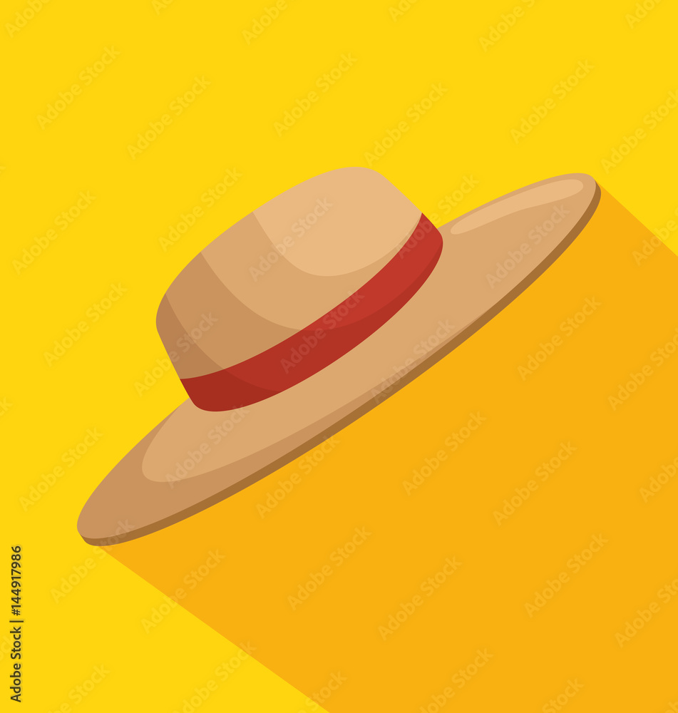 gardening hat isolated icon vector illustration design gardening hat isolated icon vector illustration design