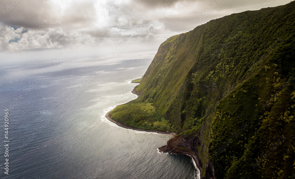 Arial Jurassic Park Cliff Arial Jurassic Park Cliff