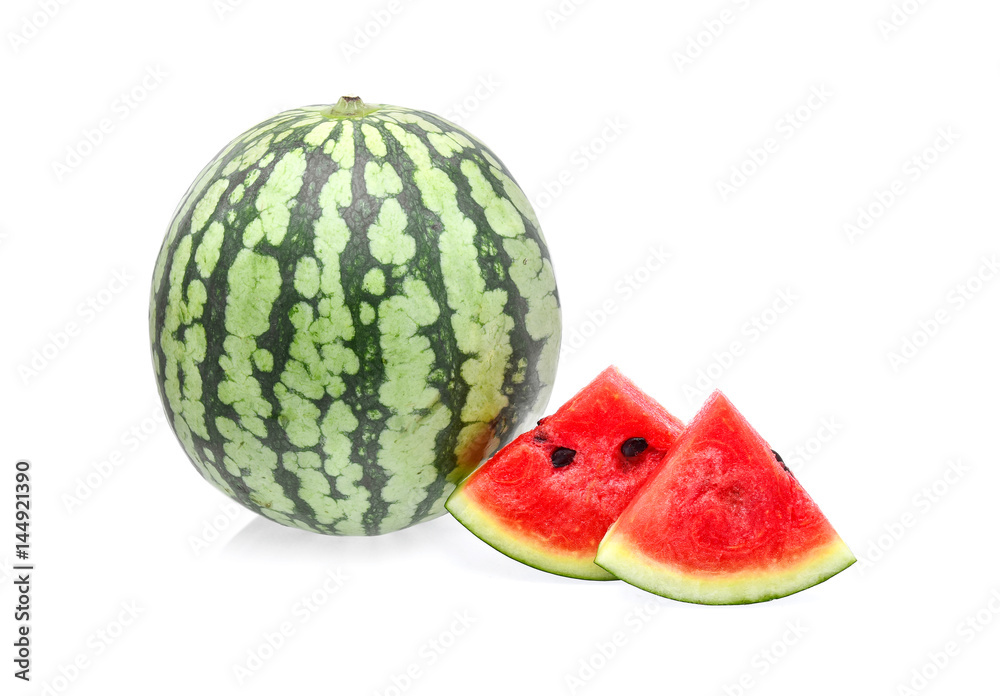 watermelon isolated on white background watermelon isolated on white background