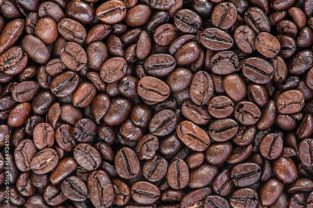 Obraz premium roasted coffee beans