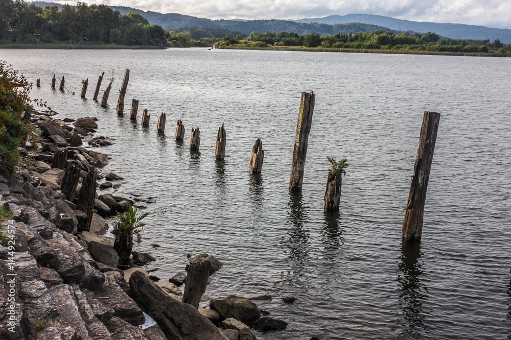 Valdivia River, Chile.