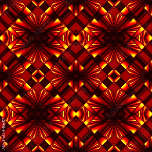 seamless pattern in colors of fire