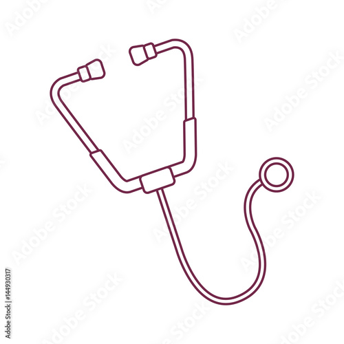 silhouette medical stethoscope tool revision heart