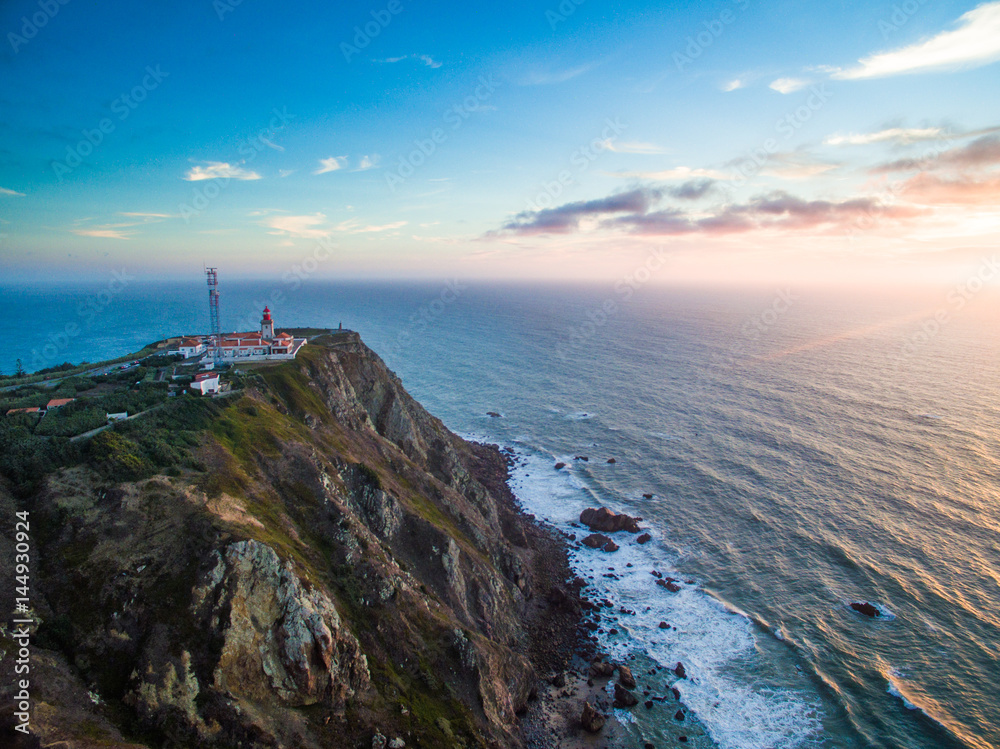 Cape Roca, Portugal. Views from the edge of continental Europe.