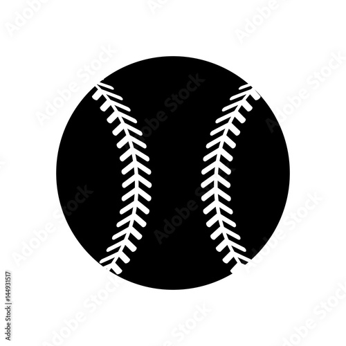 contour ball to play baseballl icon