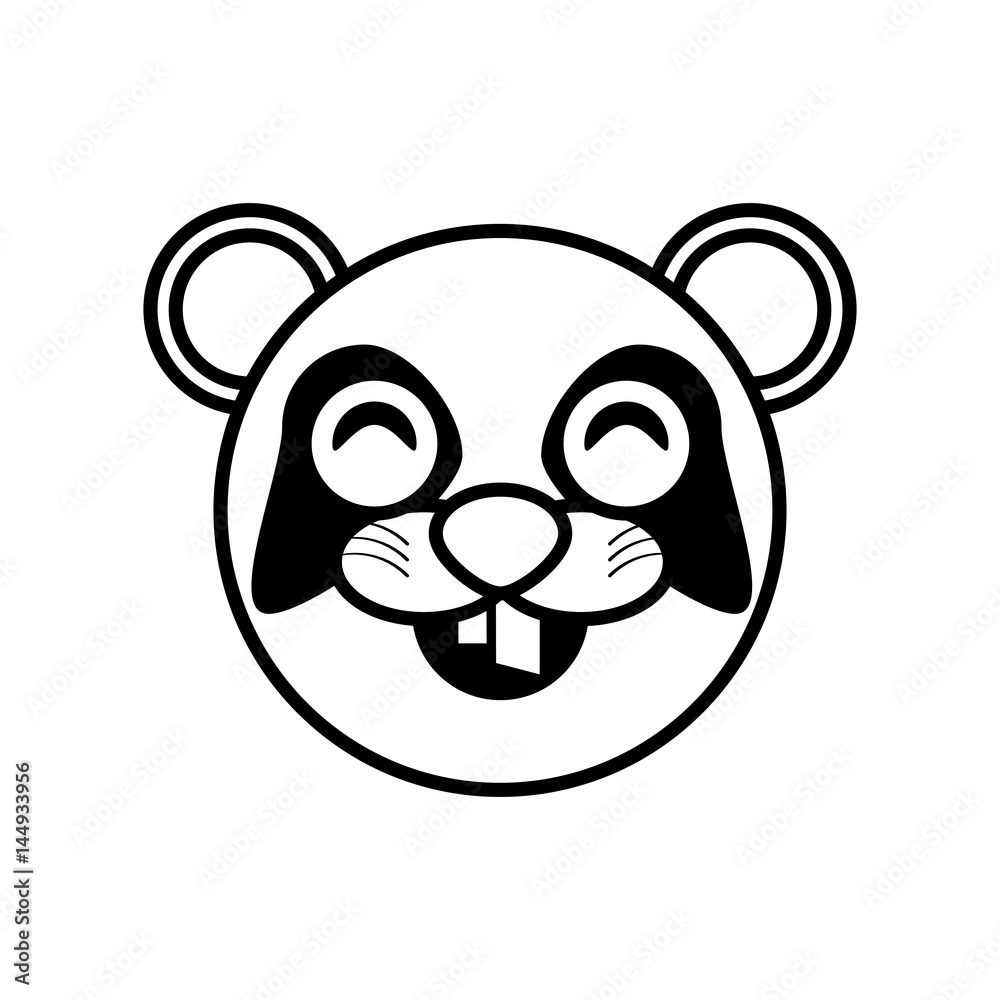 face panda animal outline vector illustration eps 10 face panda animal outline vector illustration eps 10