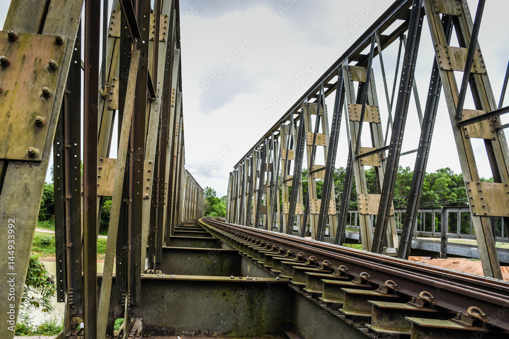 Steel Train Bridge