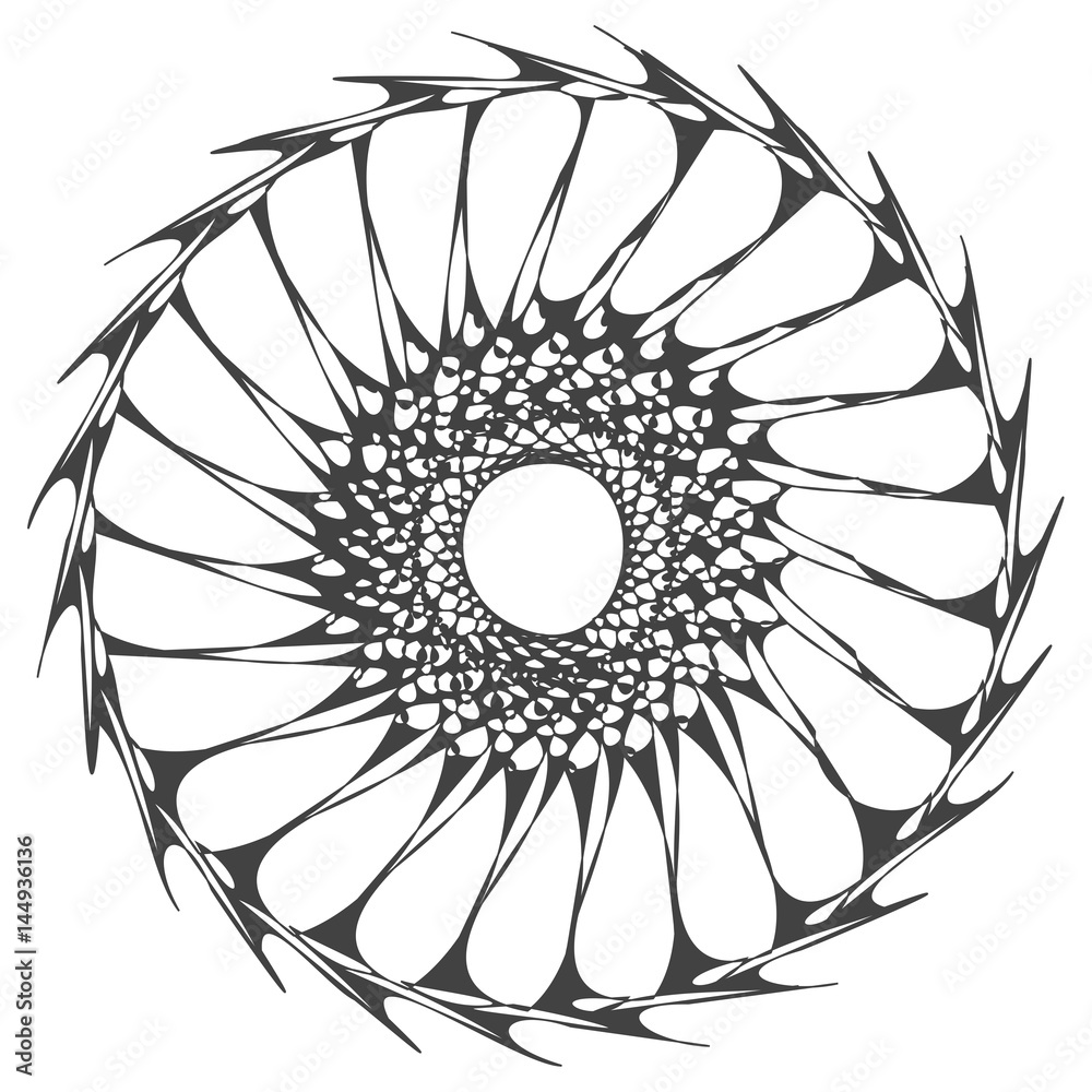 Obraz premium Authentic ring ornament